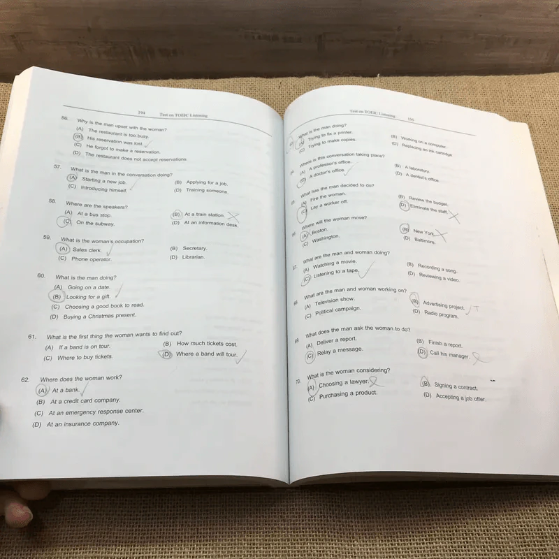 Test on Toeic Listening - ดร.ภาณุ ปรัชญะวิสาล รูปที่ 12