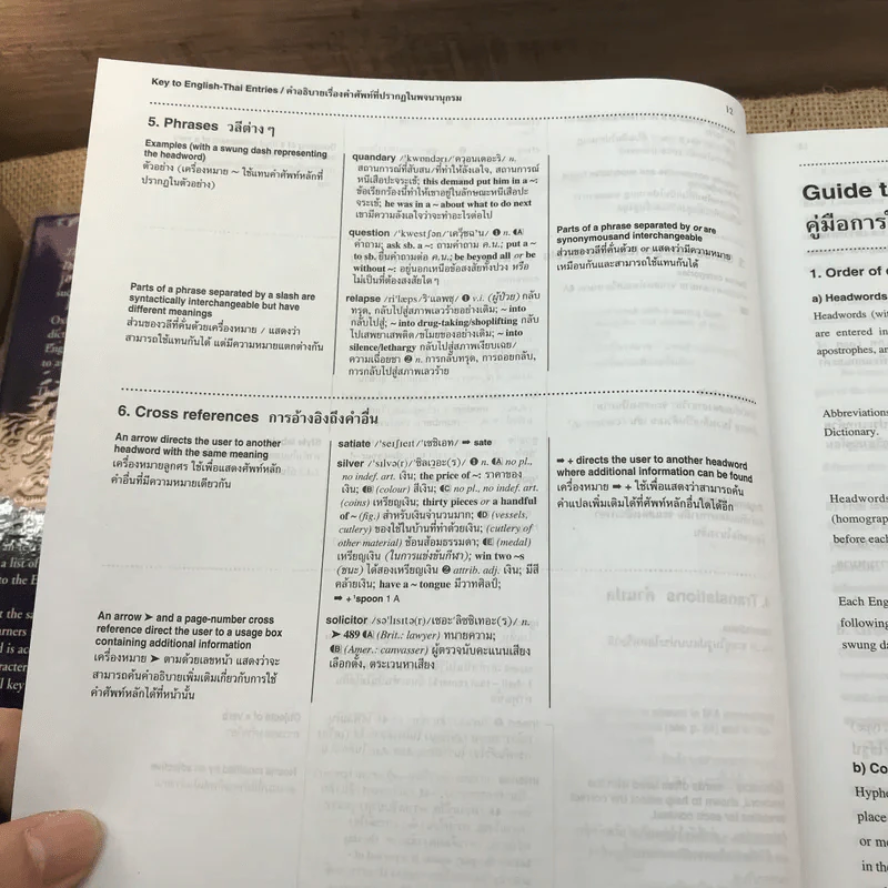 Oxford River Books English-Thai Dictionary พจนานุกรมออกซฟอร์ด-ริเวอร์ บุ๊คส์ อังกฤษ-ไทย (ปกแข็ง) รูปที่ 16
