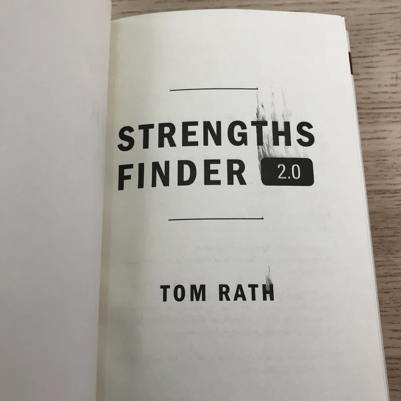 Strengths Finder 2.0 - Tom Rath รูปที่ 7