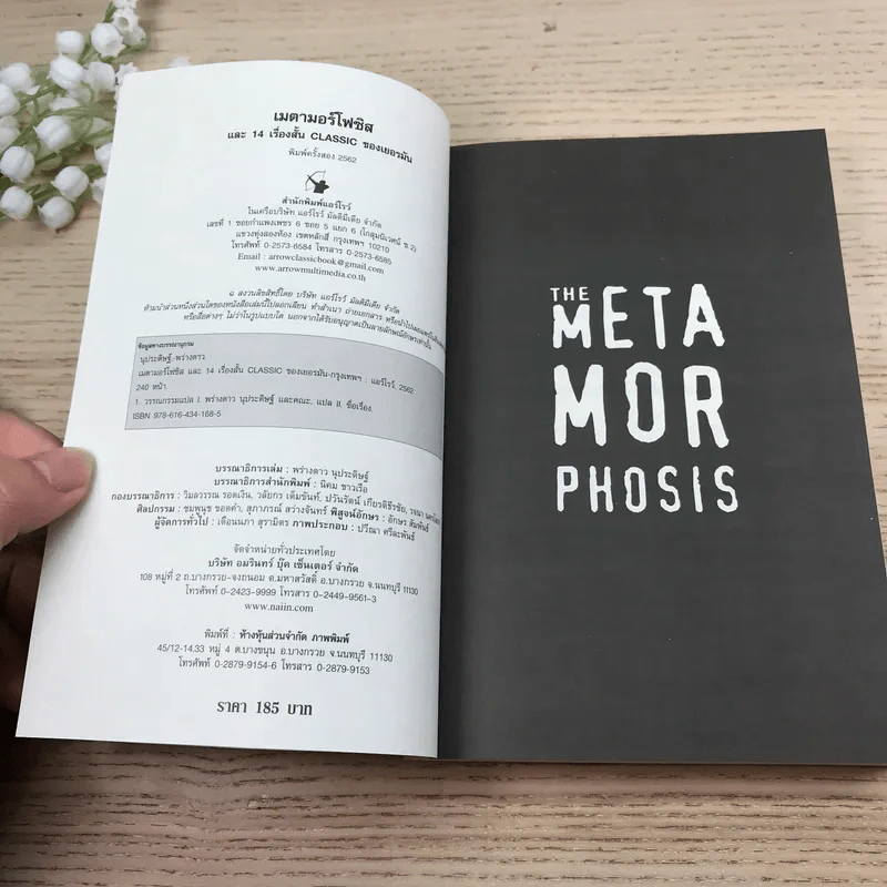 The Meta Mor Phosis เมตามอร์โฟซิส และ 14 เรื่องสั้น Classic ของเยอรมัน - Die Verwandlung รูปที่ 8