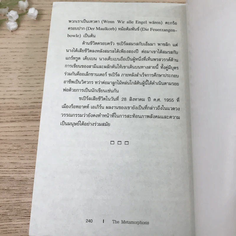 The Meta Mor Phosis เมตามอร์โฟซิส และ 14 เรื่องสั้น Classic ของเยอรมัน - Die Verwandlung รูปที่ 12