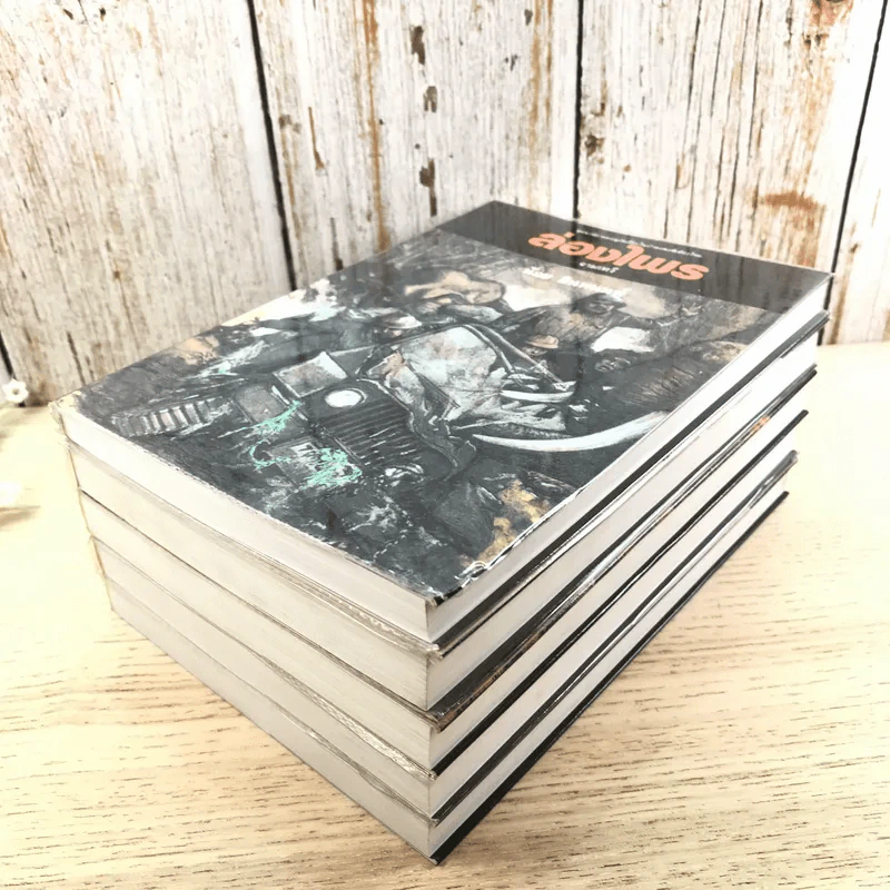 ล่องไพร 5 เล่ม ได้แก่ วิมานฉิมพลี เล่ม 1-2, ทางช้างเผือก, เทวรูปชาวอินคา, จามเทวี - น้อย อินทนนท์ รูปที่ 4