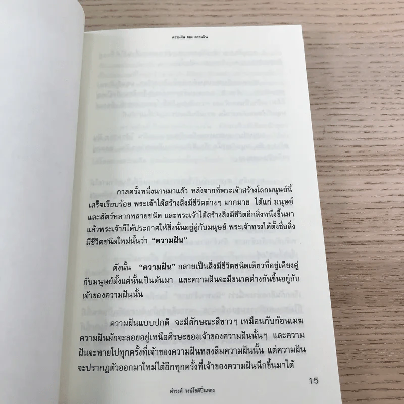 ความฝันของความฝัน - ดำรงค์ วงษ์โชติปิ่นทอง รูปที่ 13