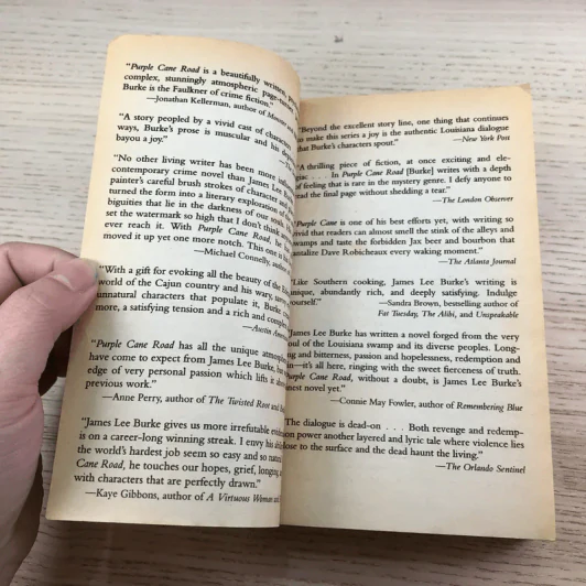 Purple Cane Road - James Lee Burke รูปที่ 7