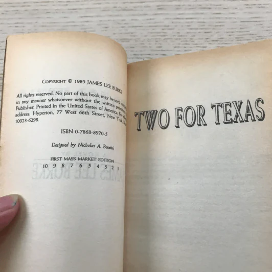Two For Texas - James Lee Burke รูปที่ 8