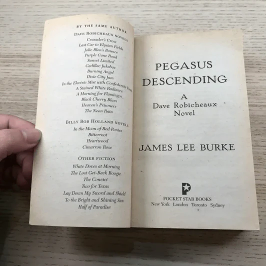 Pegasus Descending - James Lee Burke รูปที่ 8