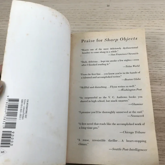 Sharp Objects - Gillian Flynn รูปที่ 6