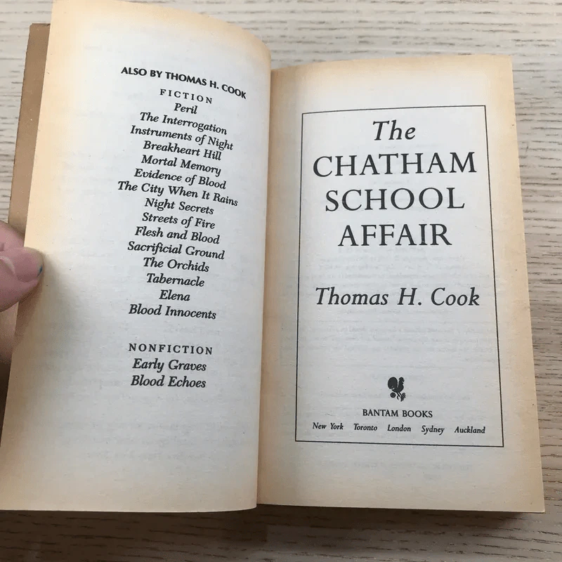 The Chatham School Affair - Thomas H. Cook รูปที่ 8