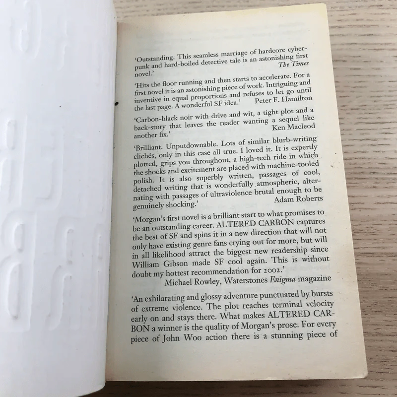 Altered Carbon - Richard Morgan รูปที่ 6