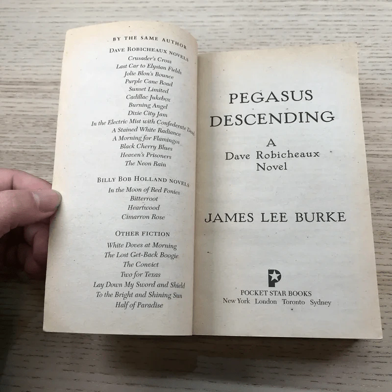 Pegasus Descending - James Lee Burke รูปที่ 8