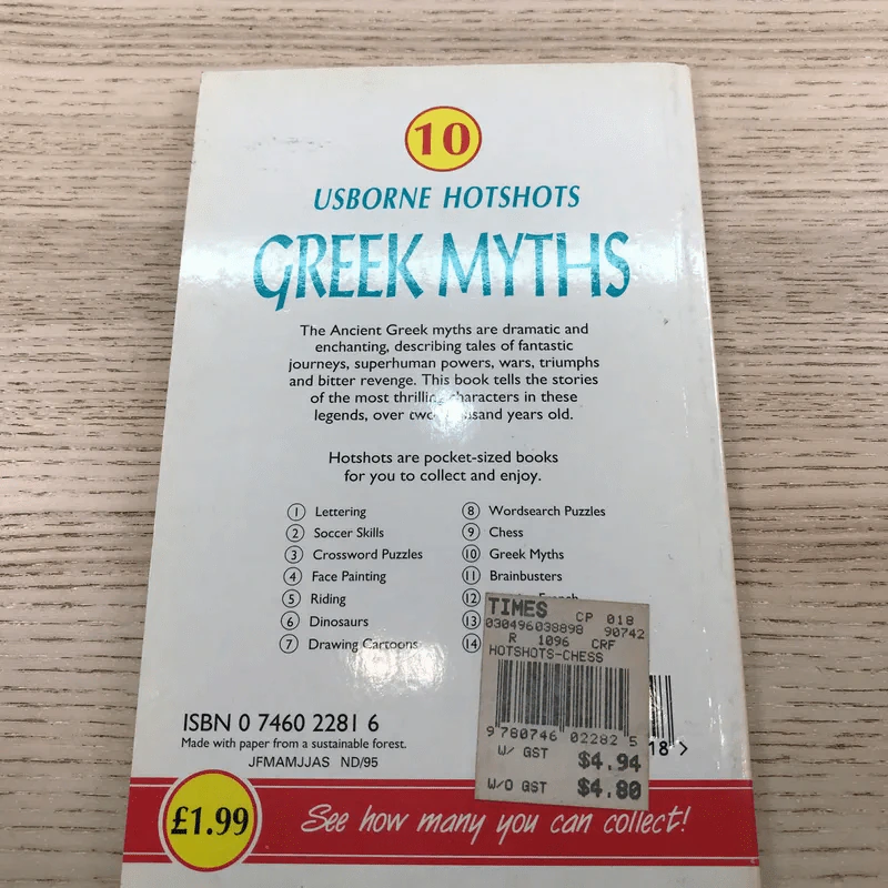 Usborne Hotshots Greek Myths รูปที่ 10