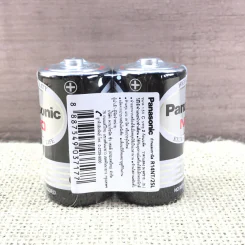ถ่านแมงกานีส Panasonic ขนาด 1.5V C 2 ก้อน รูปที่ 2
