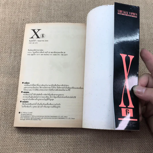 X พลังล้างโลก เล่ม 1-6 - CLAMP รูปที่ 12