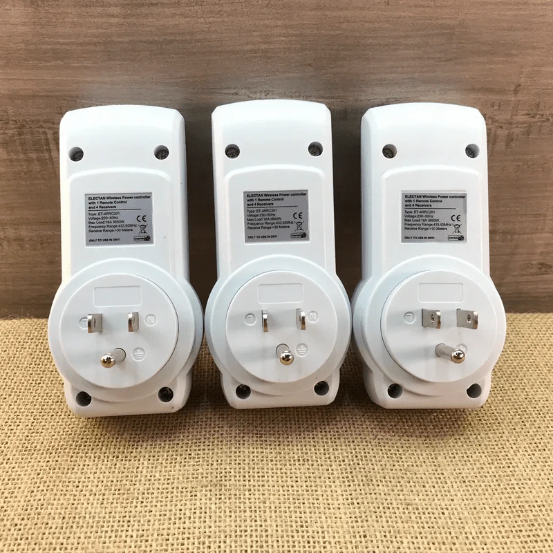 Electan Wireless Power Controller with 1 Remote Control and 4 Receivers 3 ชิ้น รูปที่ 2