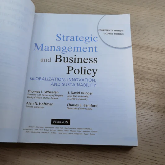 Strategic Management and Business Policy รูปที่ 7