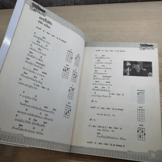 คอร์ดเพลงฮิตเล่นง่ายสไตล์อูคูเลเล่ รูปที่ 13
