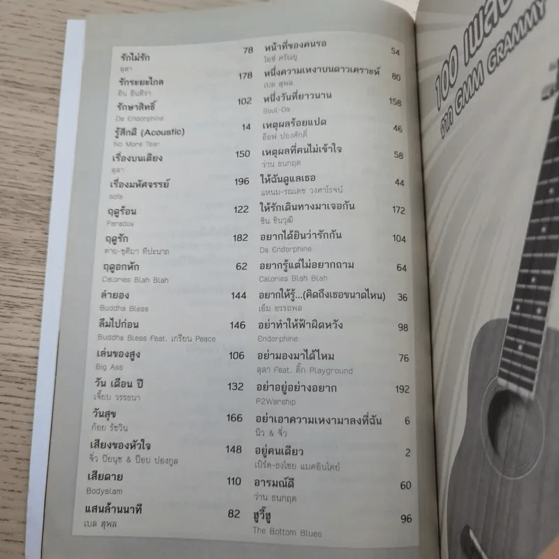 100 เพลงฮิตคอร์ดอูคูเลเล่เล่นง่าย รูปที่ 11