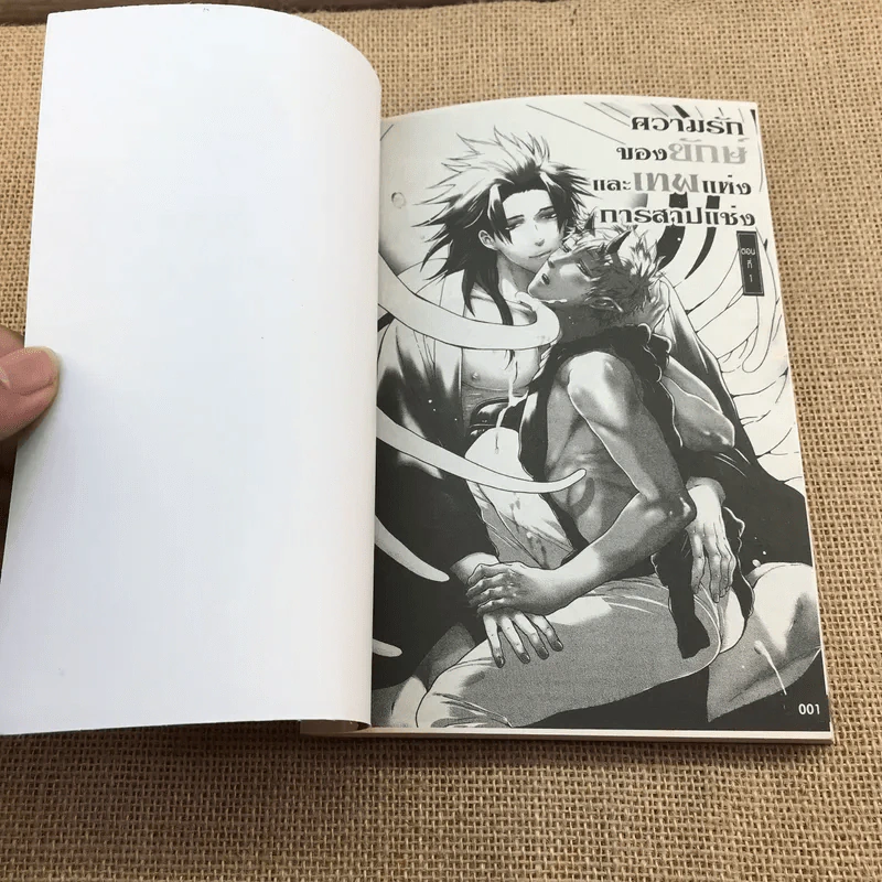 การ์ตูนวาย ความรักของยักษ์และเทพต้องสาป - Haizaki Mejiro รูปที่ 6