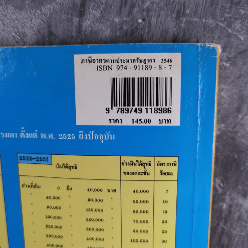 ภาษีอากรตามประมวลรัษฎากร 2546 รูปที่ 6
