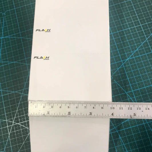 สติ๊กเกอร์ลาเบลใบปะหน้าพัสดุ มีโลโก้ Flash Express (จำนวนชิ้นตามภาพถ่าย ใช้ไปบ้างแล้วแต่ไม่ทราบว่าเหลือกี่ดวงนะคะ นับไม่ไหว ขออภัยด้วยค่ะ) รูปที่ 8