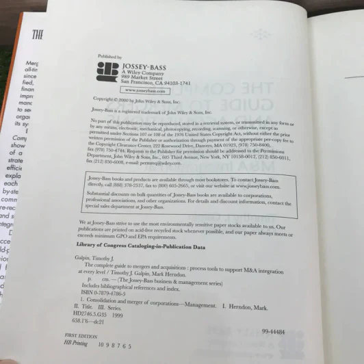The Complete Guide to Mergers and Acquisitions รูปที่ 8