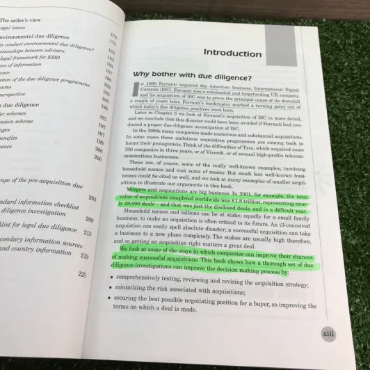 Due Diligence definitive steps to successful business combinations รูปที่ 15