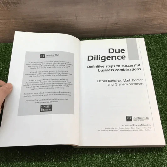 Due Diligence definitive steps to successful business combinations รูปที่ 7