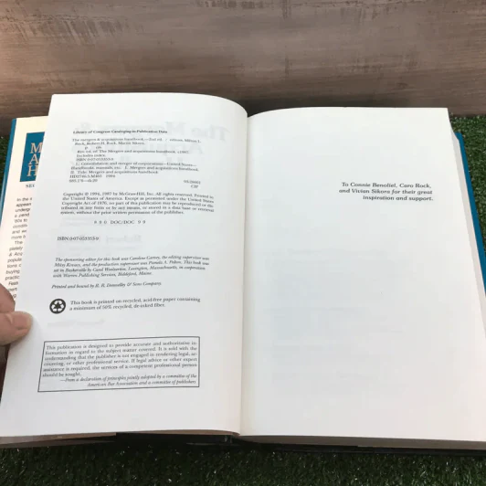 The Mergers & Acquisitions Handbook รูปที่ 7