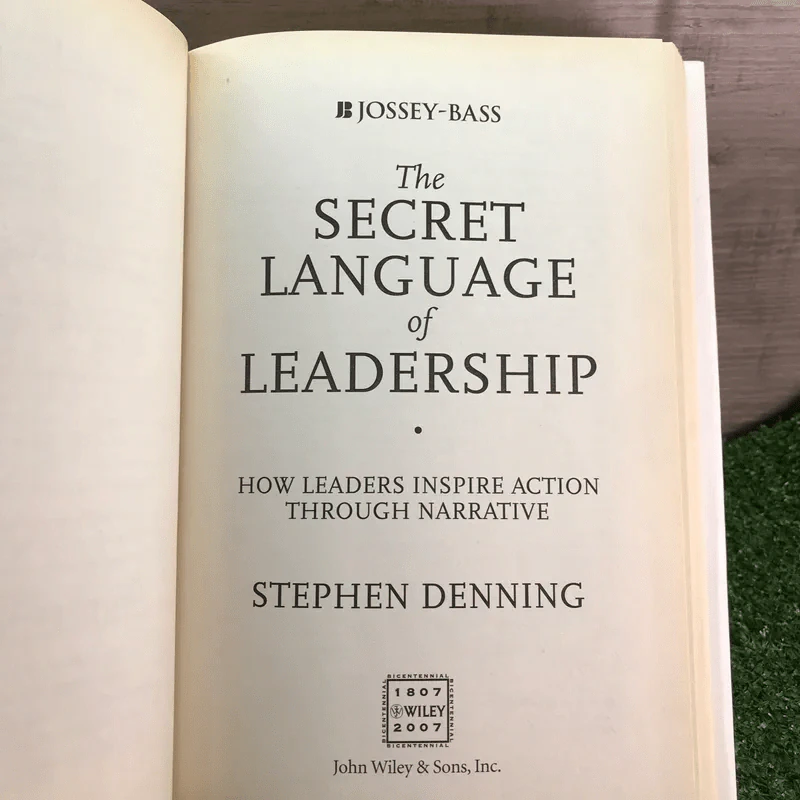 The Secret Language of Leadership - Stephen Denning รูปที่ 8