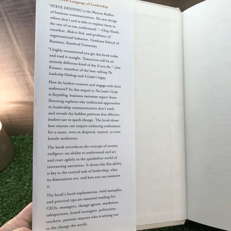 The Secret Language of Leadership - Stephen Denning รูปที่ 6