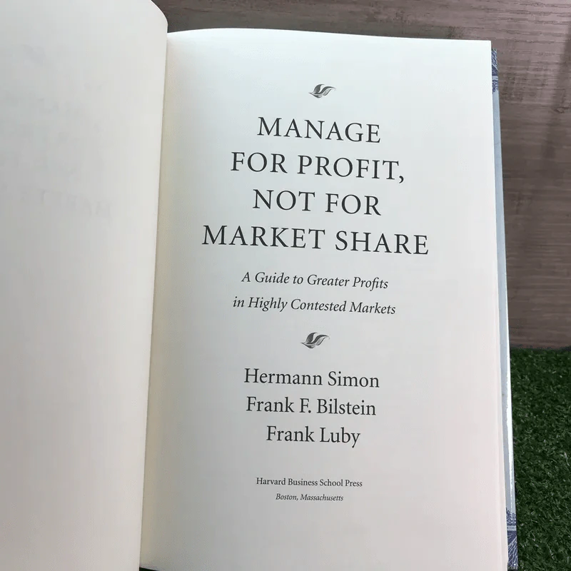 Manage For Profit Not For Market Share รูปที่ 8