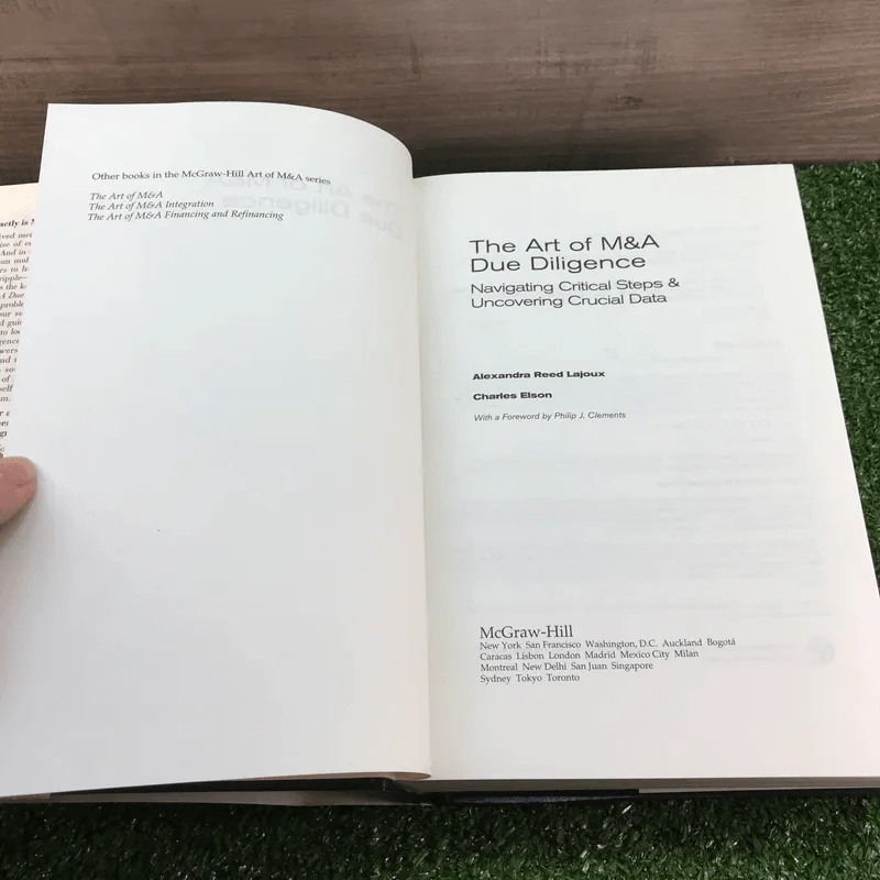 The Art of M&A Due Diligence รูปที่ 6