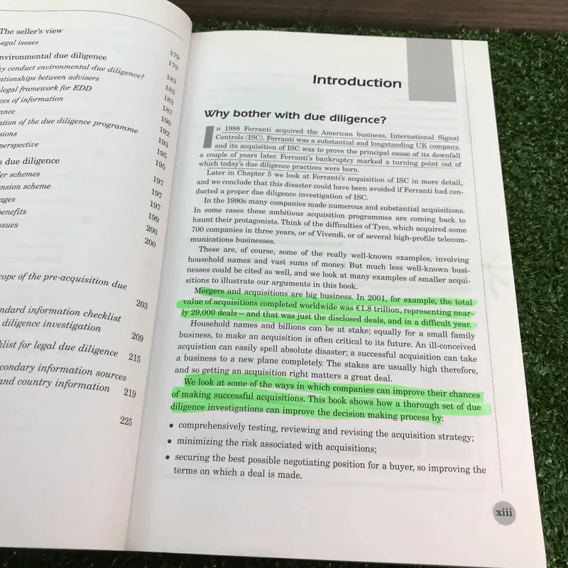 Due Diligence definitive steps to successful business combinations รูปที่ 15