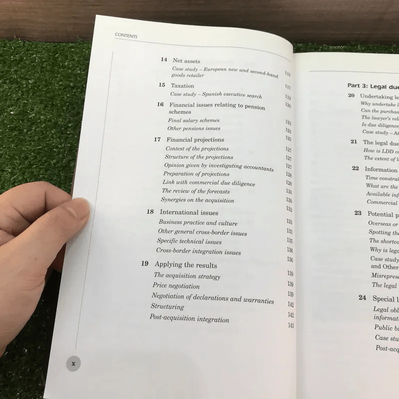 Due Diligence definitive steps to successful business combinations รูปที่ 12