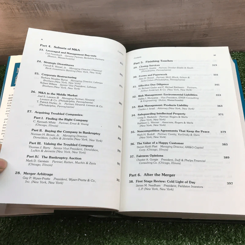 The Mergers & Acquisitions Handbook รูปที่ 10