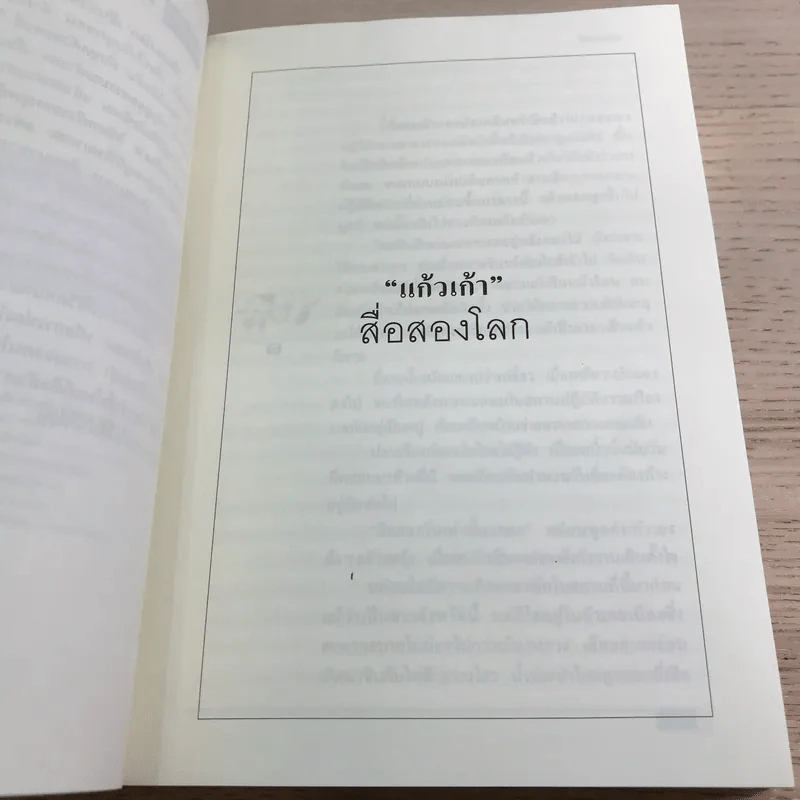 สื่อสองโลก - แก้วเก้า รูปที่ 8