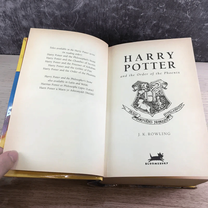 Harry Potter and the Order of the Phoenix - J.K.Rowling รูปที่ 7