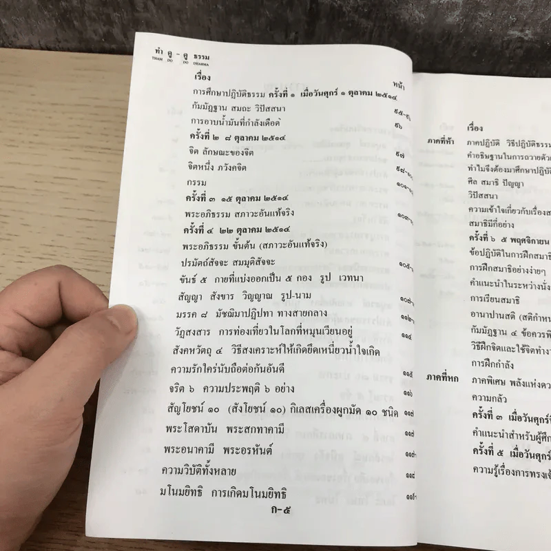 อนุสรณ์วิปัสสนา รู้แจ้งชัดตามความจริง ทำ ดู - ดู ธรรม รูปที่ 17
