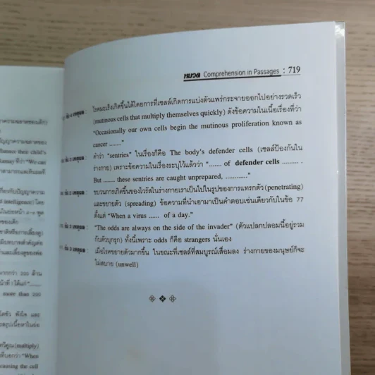 ตะลุยโจทย์ภาษาอังกฤษ ม.4-5-6 พร้อมโจทย์เสริม - ทณุ เตียวรัตนกุล รูปที่ 18