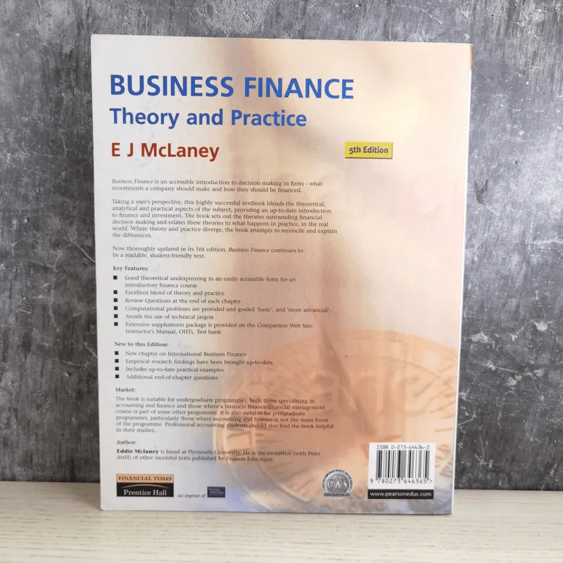 Business Finance Theory and Practice - E J McLaney รูปที่ 2