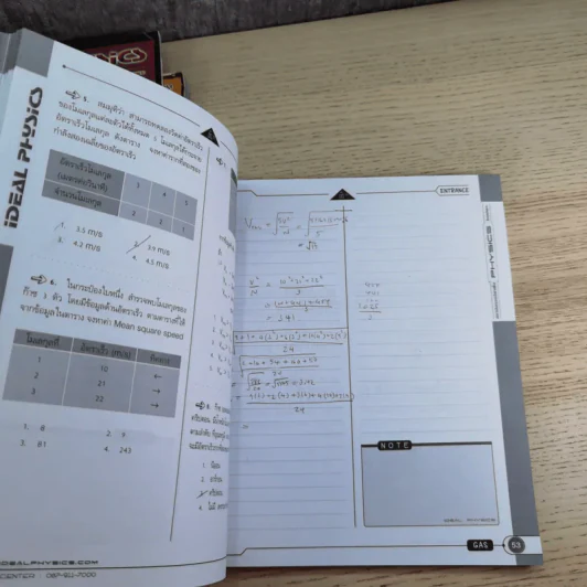Idea Physic กวดวิชาไอเดีย ฟิสิกส์ 4 เล่ม รูปที่ 27