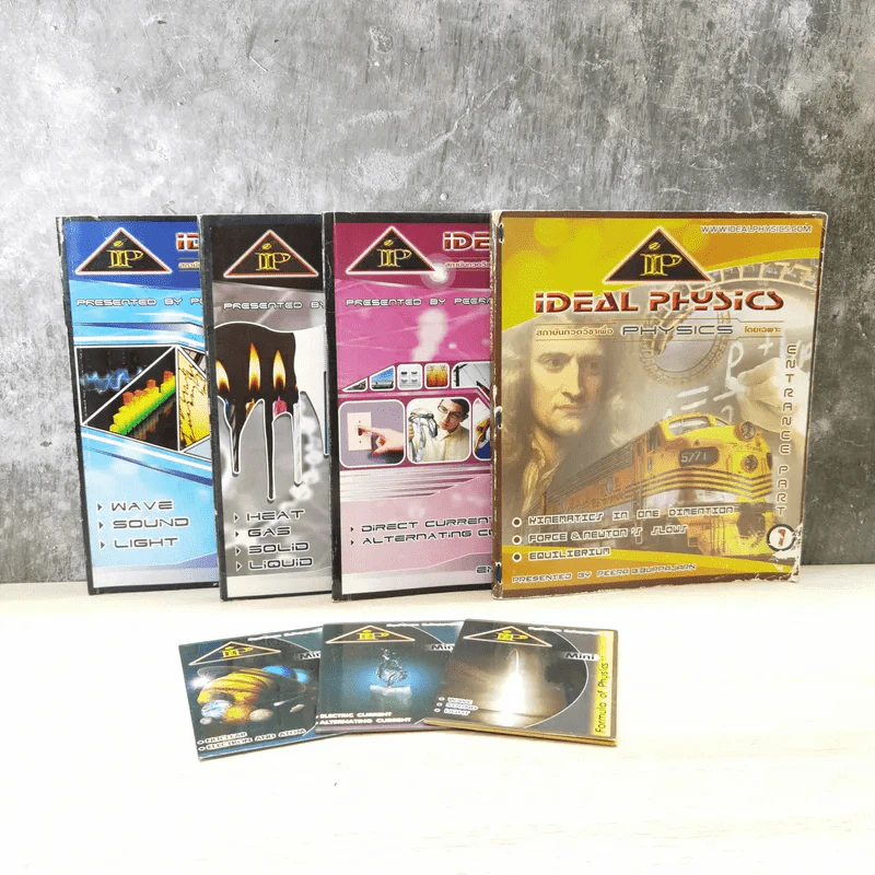 Idea Physic กวดวิชาไอเดีย ฟิสิกส์ 4 เล่ม รูปที่ 1