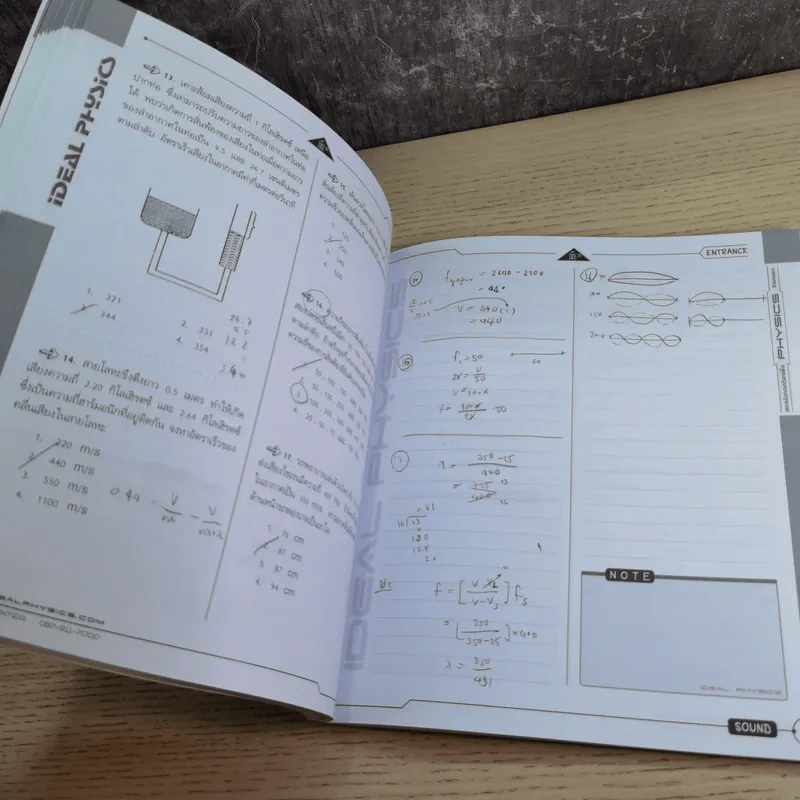 Idea Physic กวดวิชาไอเดีย ฟิสิกส์ 4 เล่ม รูปที่ 18