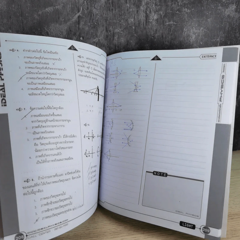 Idea Physic กวดวิชาไอเดีย ฟิสิกส์ 4 เล่ม รูปที่ 19