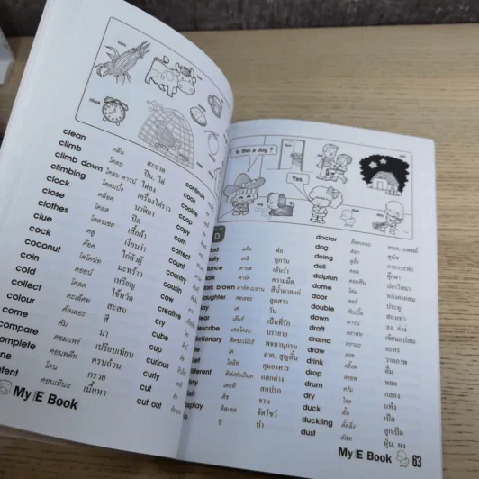 My English Book เสริมการเรียนรู้ พื้นฐานภาษาอังกฤษ ป.1-2-3 รูปที่ 13