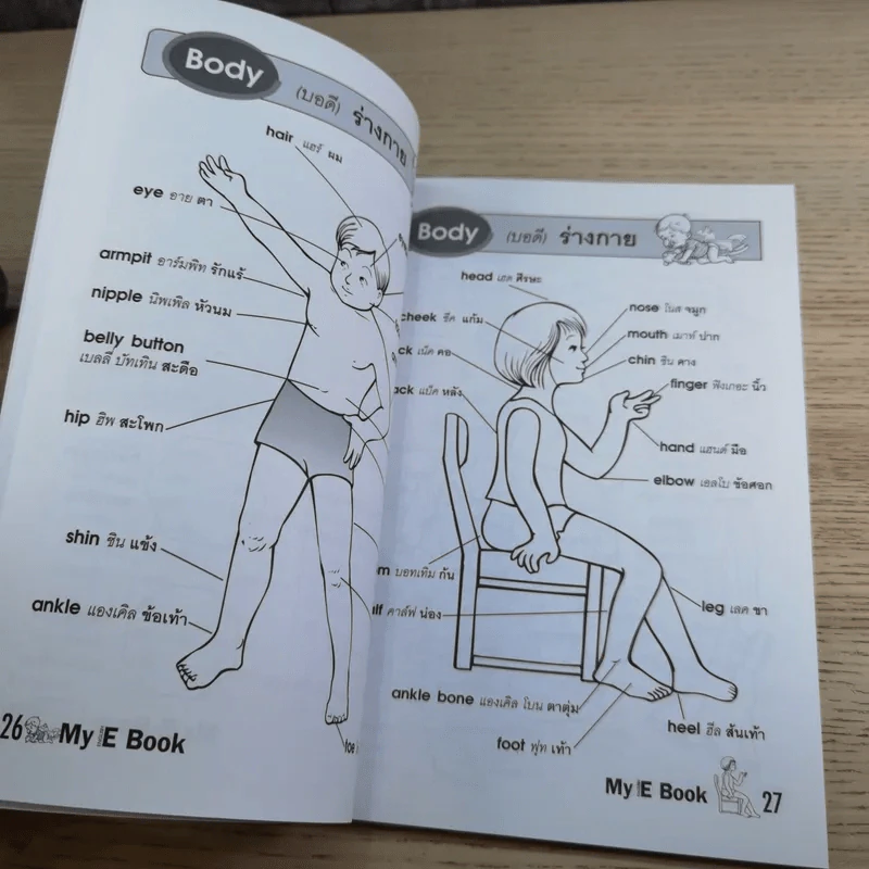 My English Book เสริมการเรียนรู้ พื้นฐานภาษาอังกฤษ ป.1-2-3 รูปที่ 12