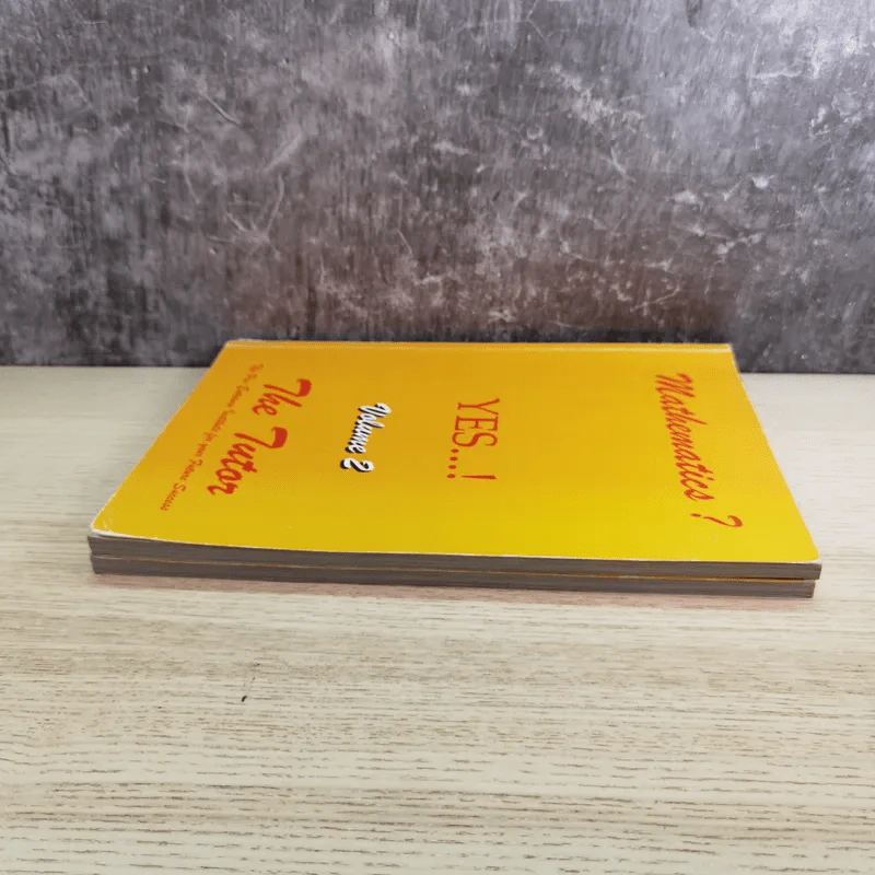 Mathematics Yes Vol.1-2 - The Tutor รูปที่ 5