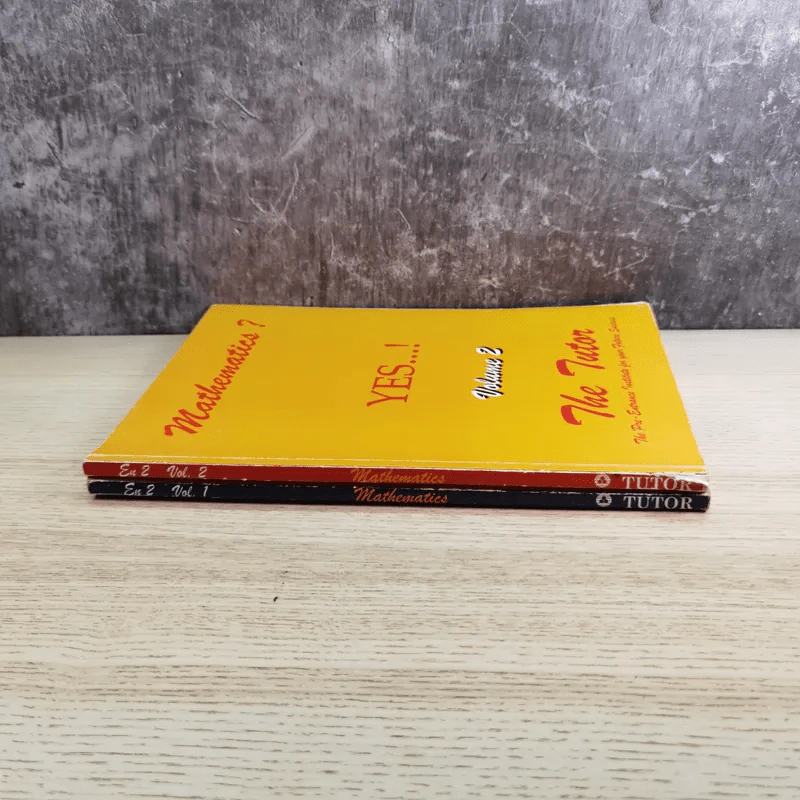 Mathematics Yes Vol.1-2 - The Tutor รูปที่ 3