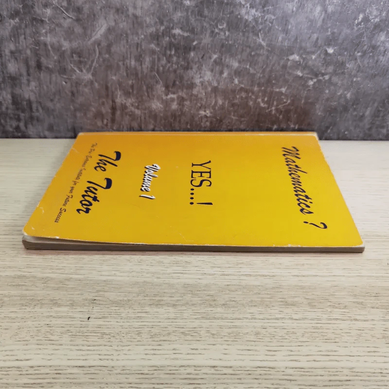 Mathematics Yes Vol.1 - The Tutor รูปที่ 5