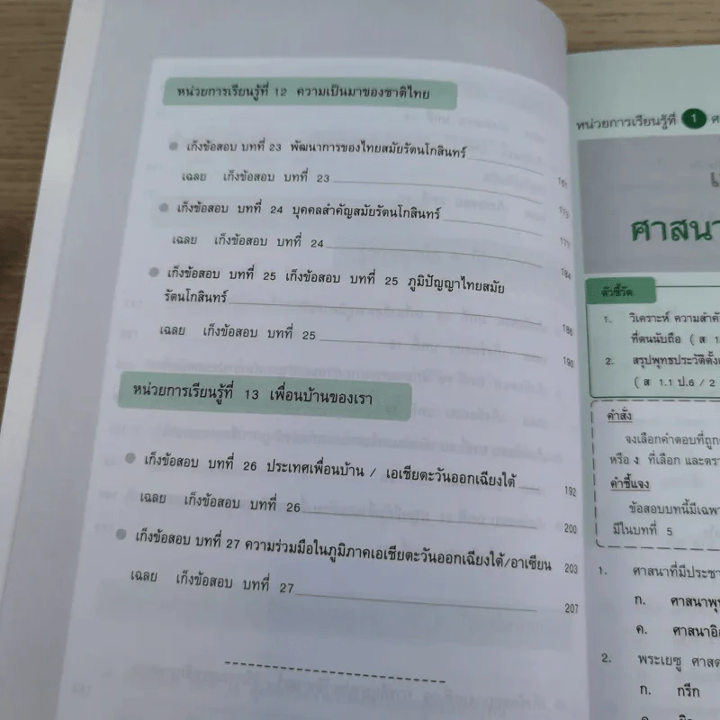 ติวโจทย์ สังคมศึกษา ศาสนา และวัฒนธรรม ป.6 - วิทยา ปานะบุตร รูปที่ 13